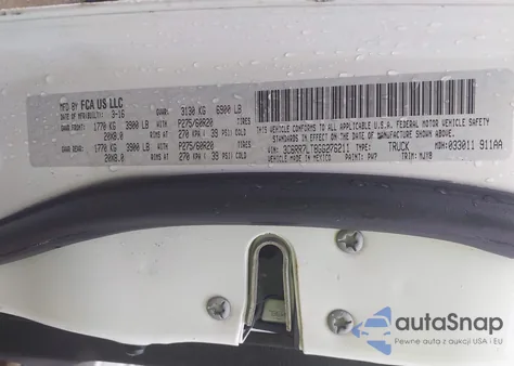 2016 Ram 1500 from USA, damaged, VIN 3C6RR7LT8GG276211